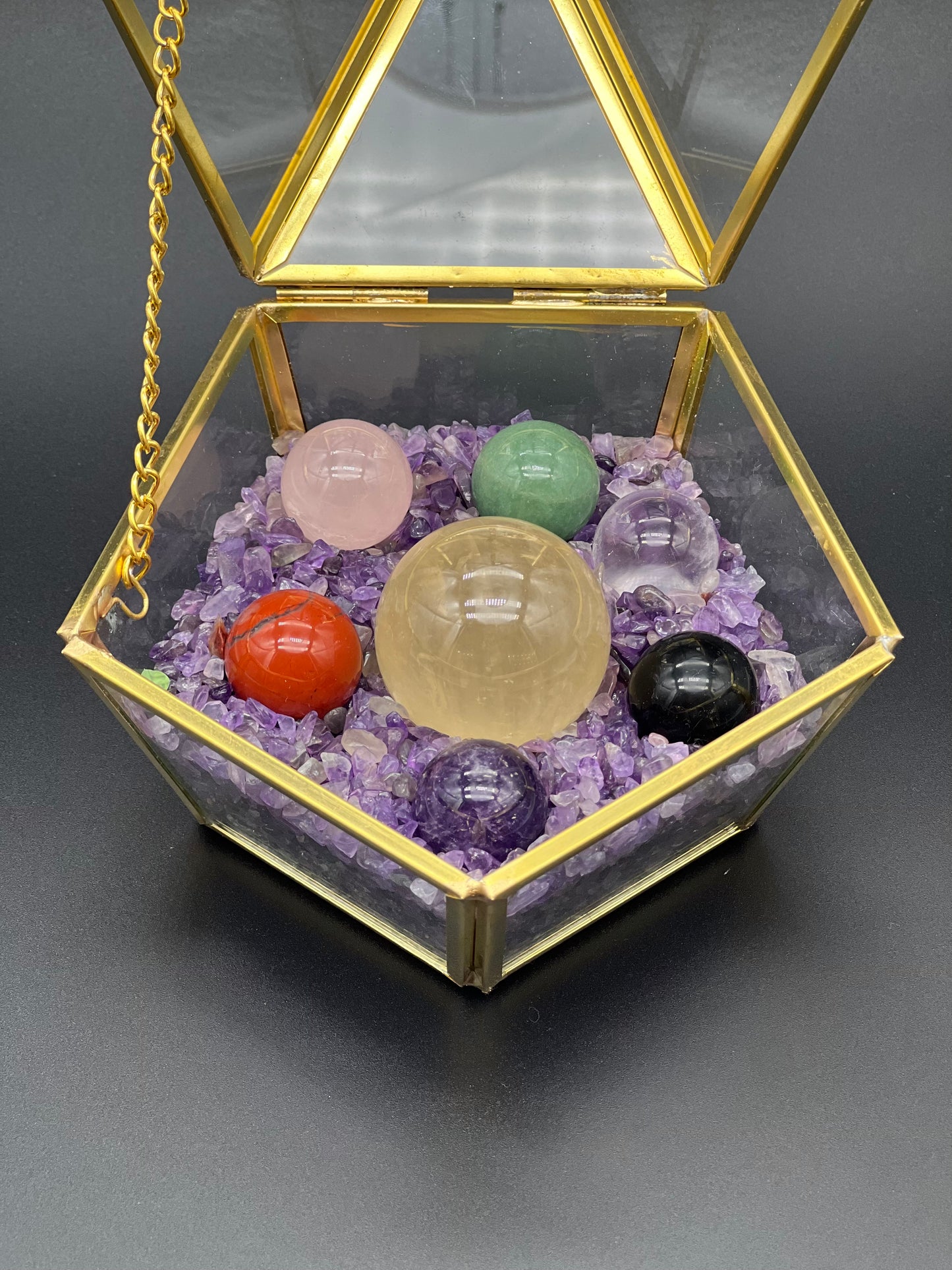 Mini Chkara Crystal Set with Case