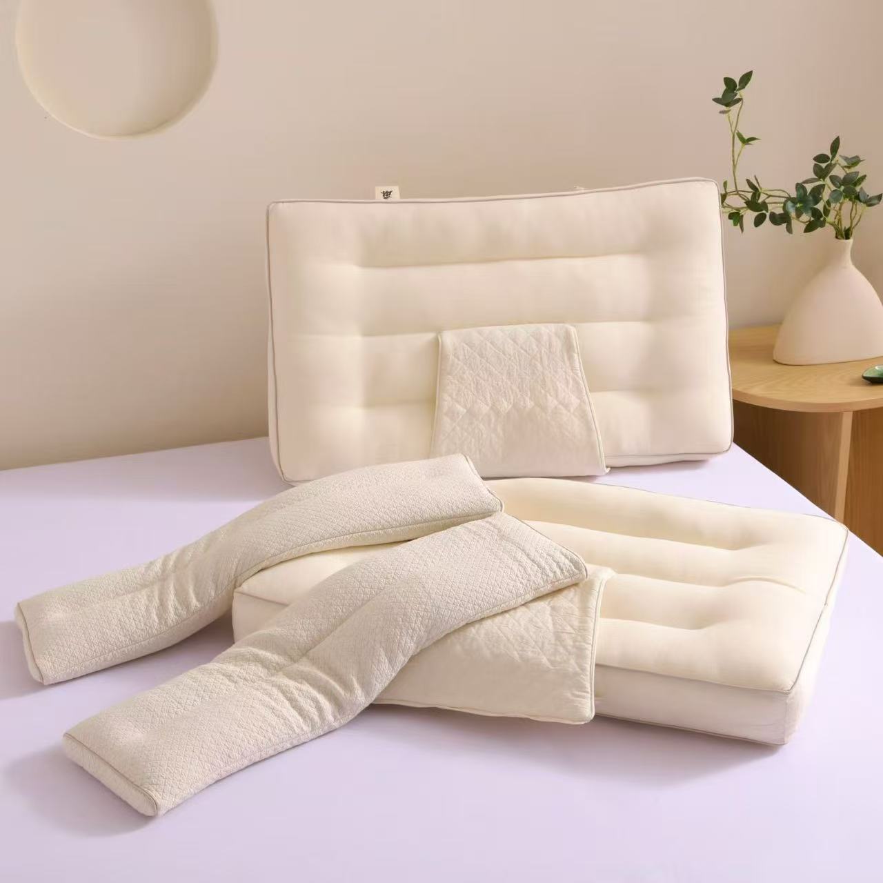 Natural Hemp & Buckwheat Pillow