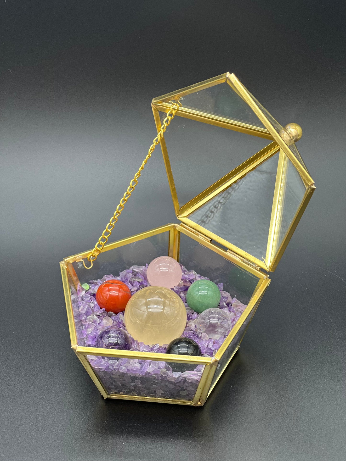 Mini Chkara Crystal Set with Case