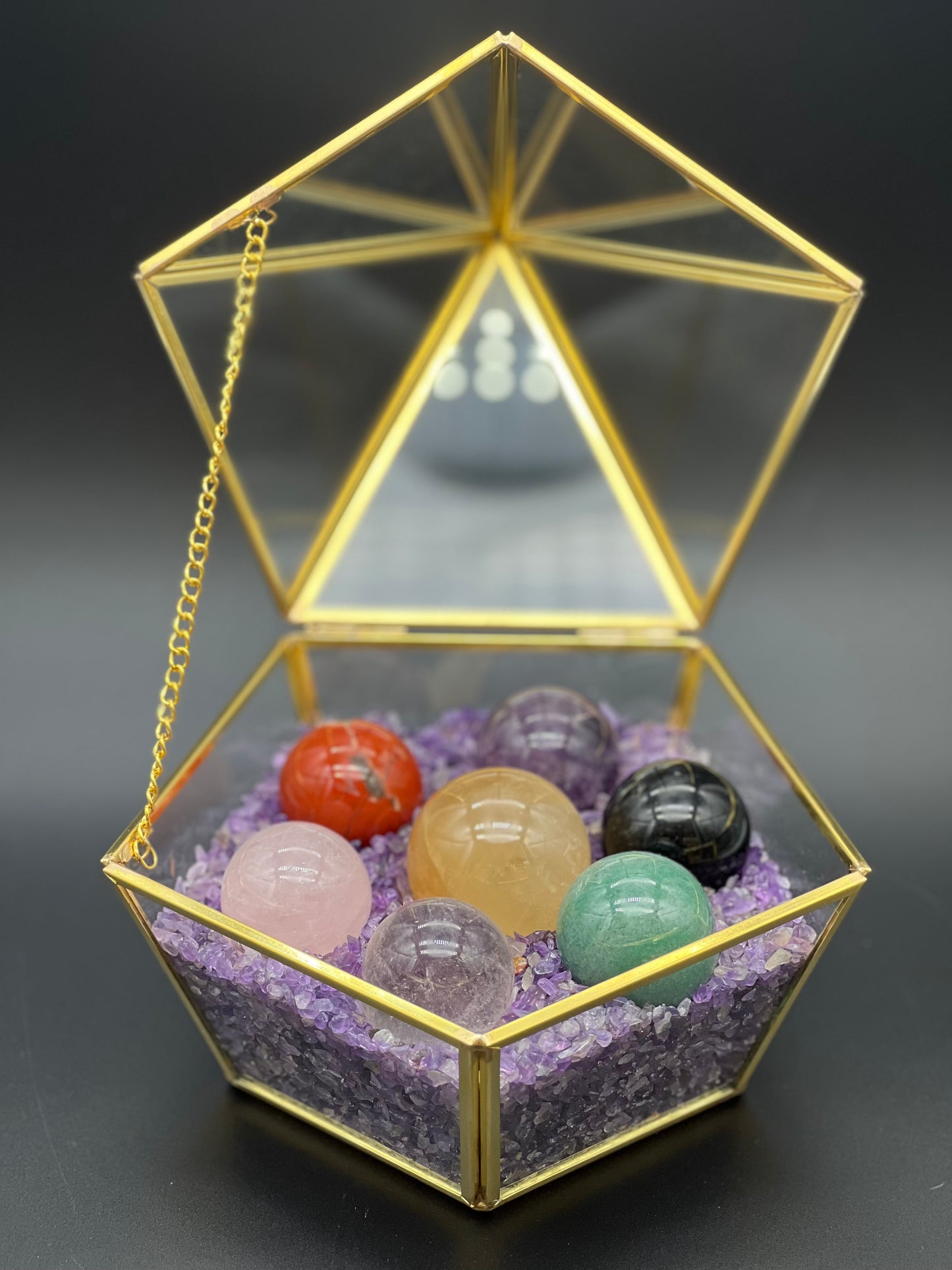 Mini Chkara Crystal Set with Case