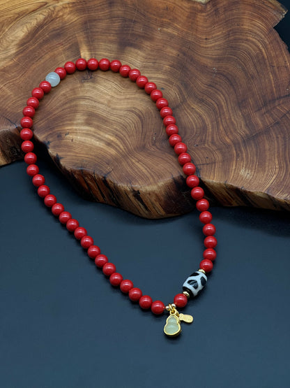 Cinnabar Layered Bracelet