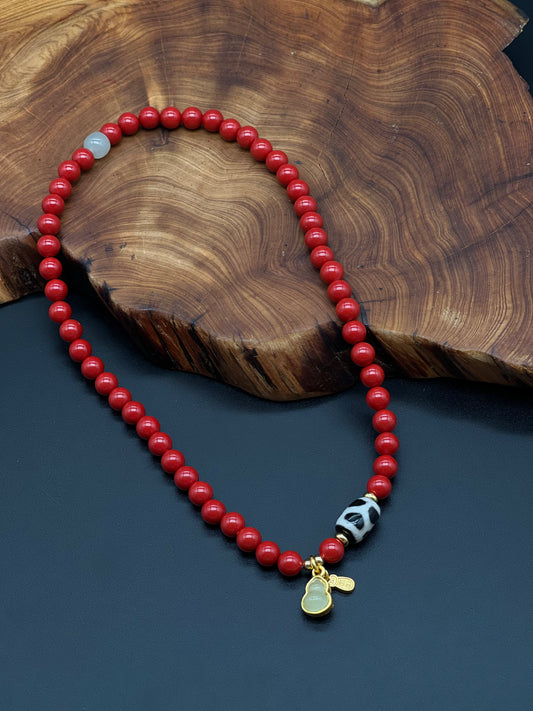 Cinnabar Layered Bracelet