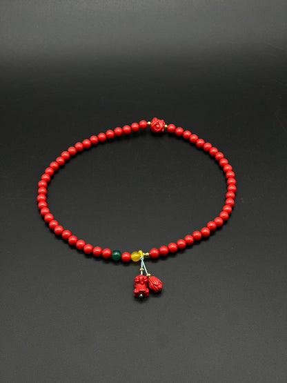 Cinnabar Layered Bracelet