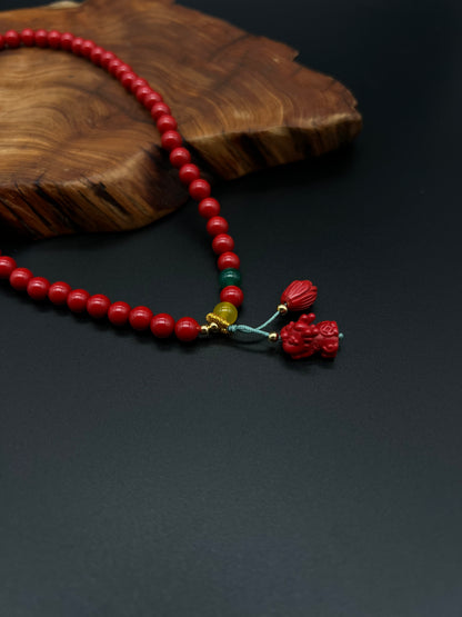 Cinnabar Layered Bracelet