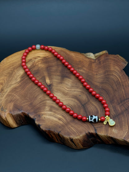 Cinnabar Layered Bracelet