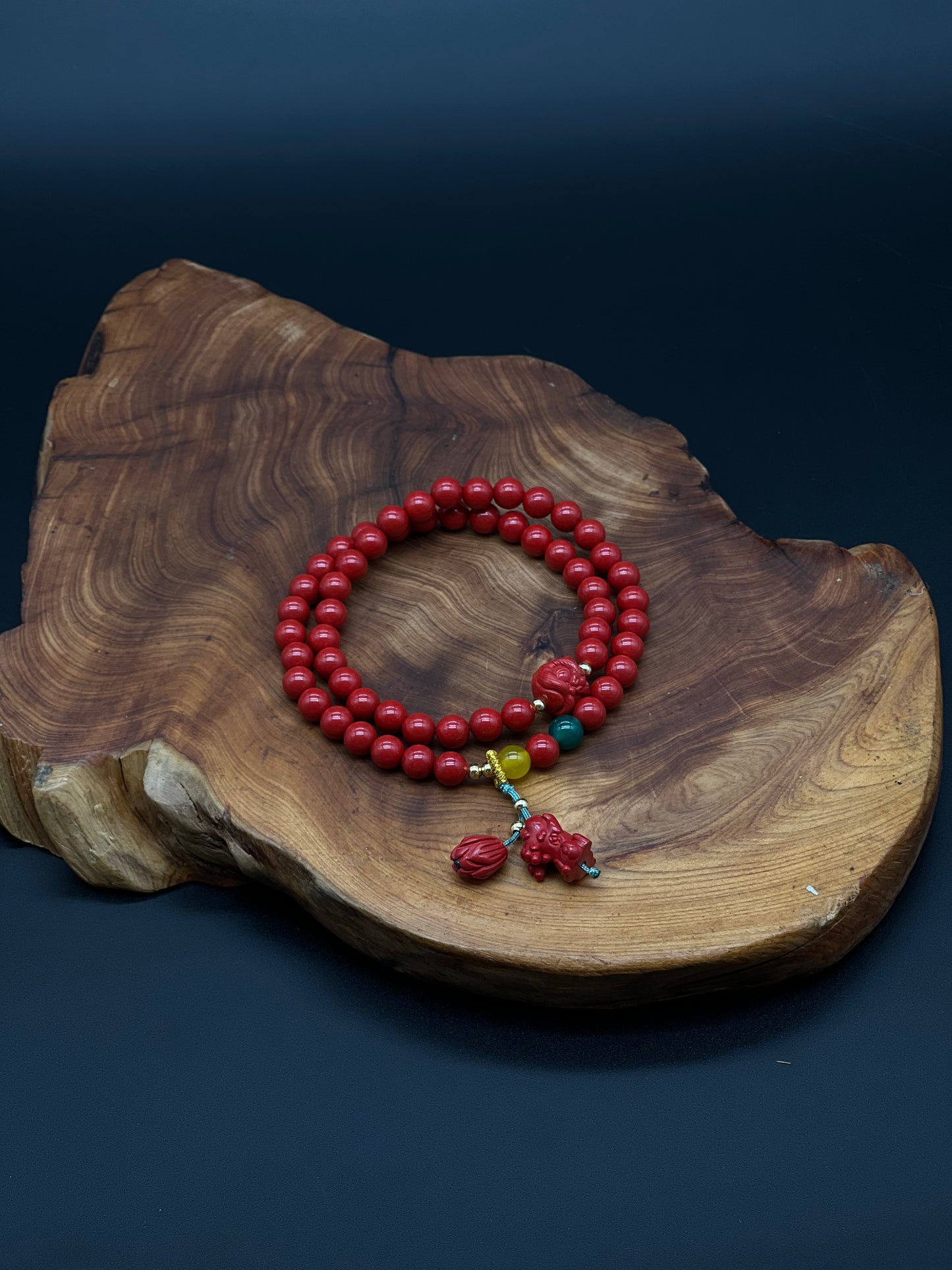 Cinnabar Layered Bracelet