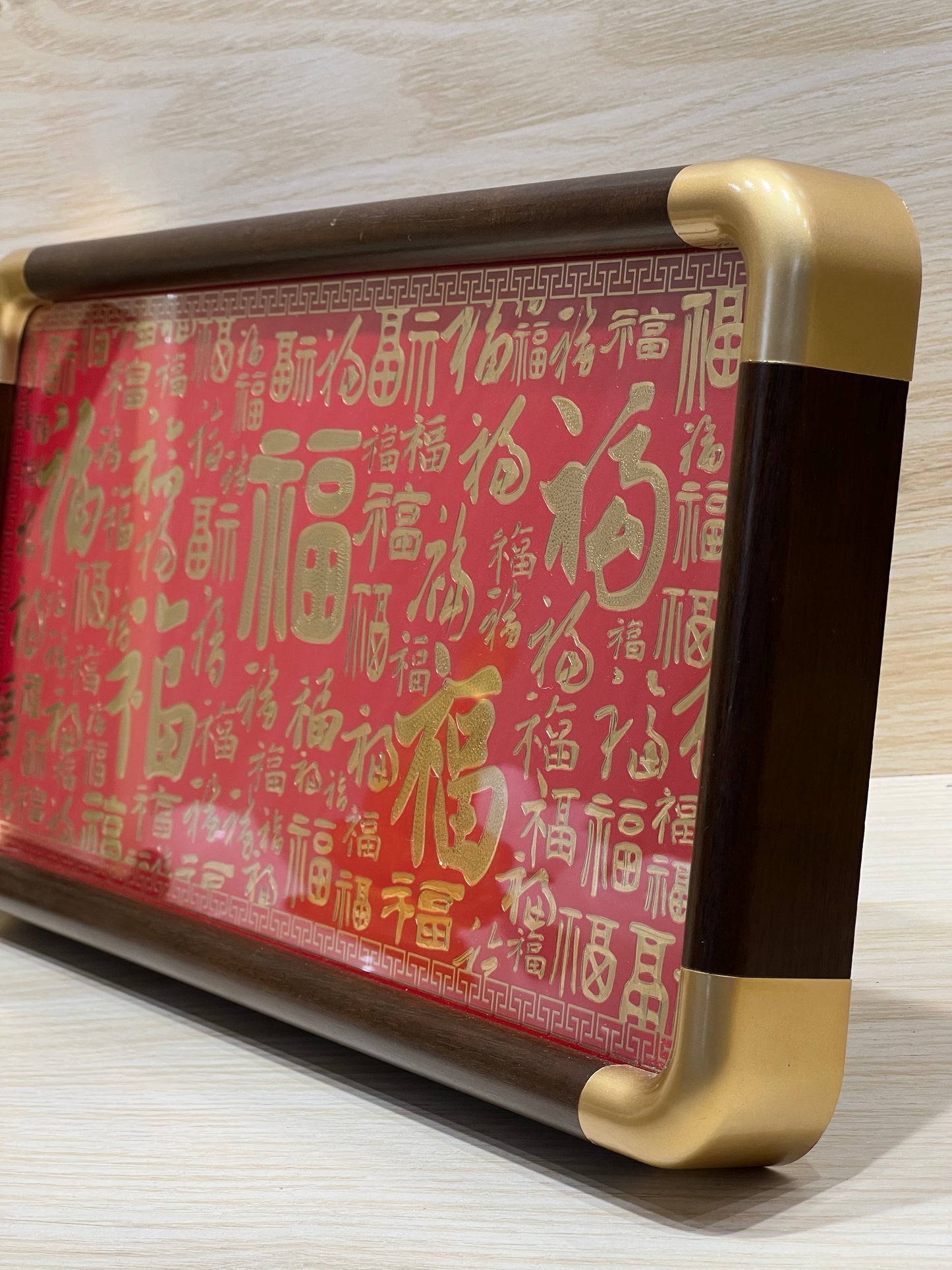 Fortune Filigree Inlay Standing Decor