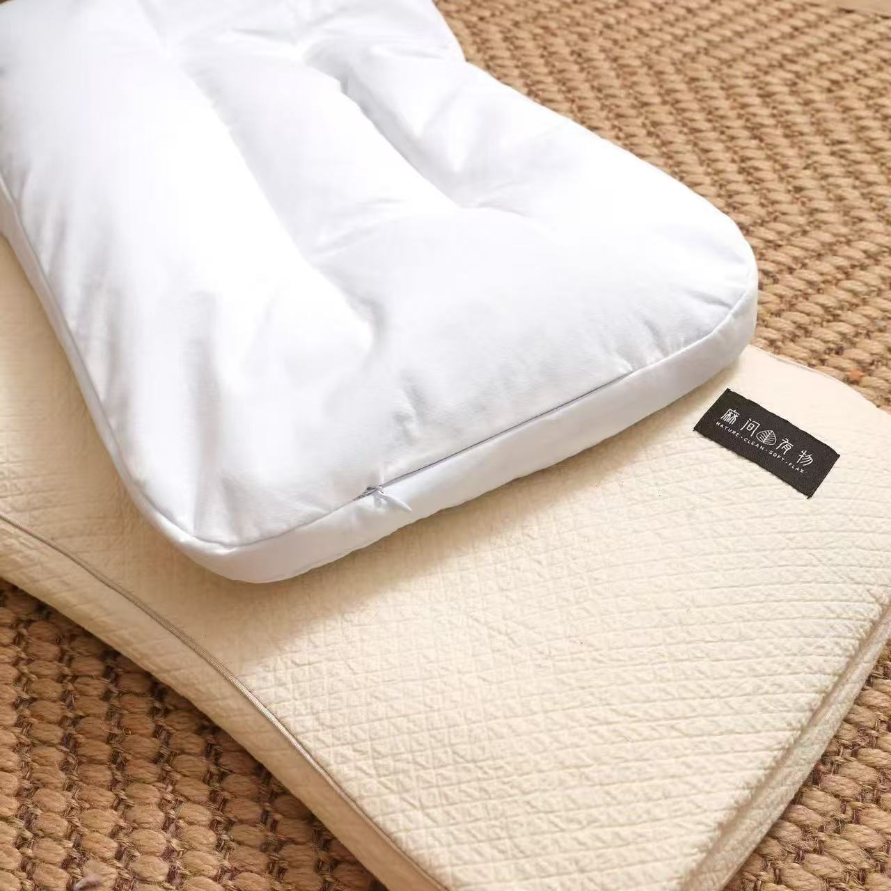 Black Buckwheat Pillow (Low Pillow)