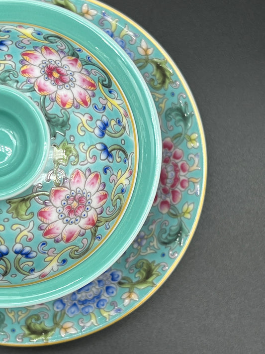 Imperial Falangcai Enamel Teapot