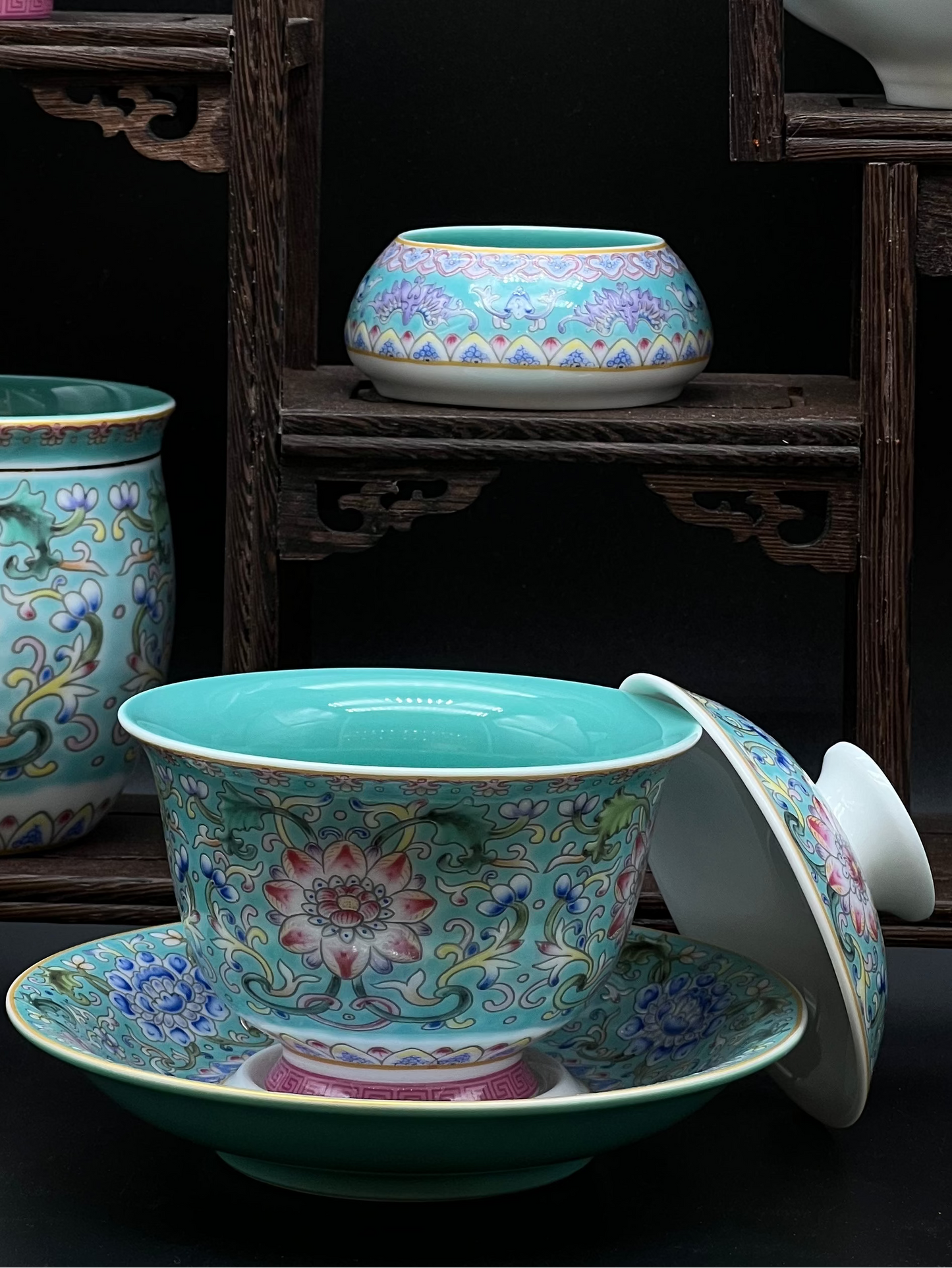 Imperial Falangcai Enamel Teapot