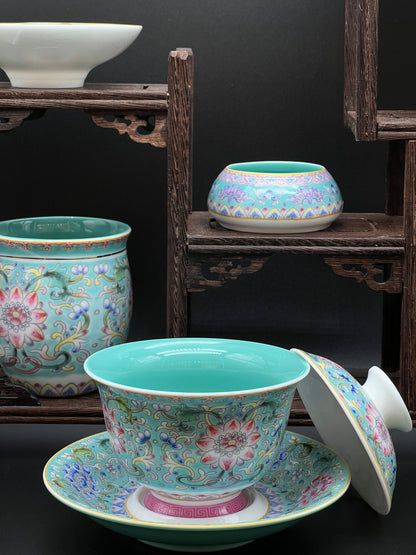 Imperial Falangcai Enamel Teapot
