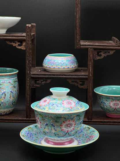 Imperial Falangcai Enamel Teapot