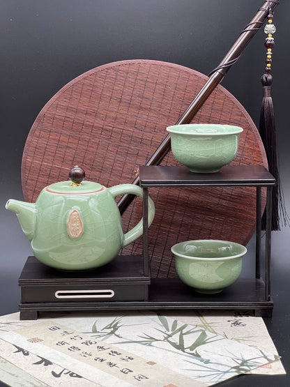 Longquan Celadon Tea Set