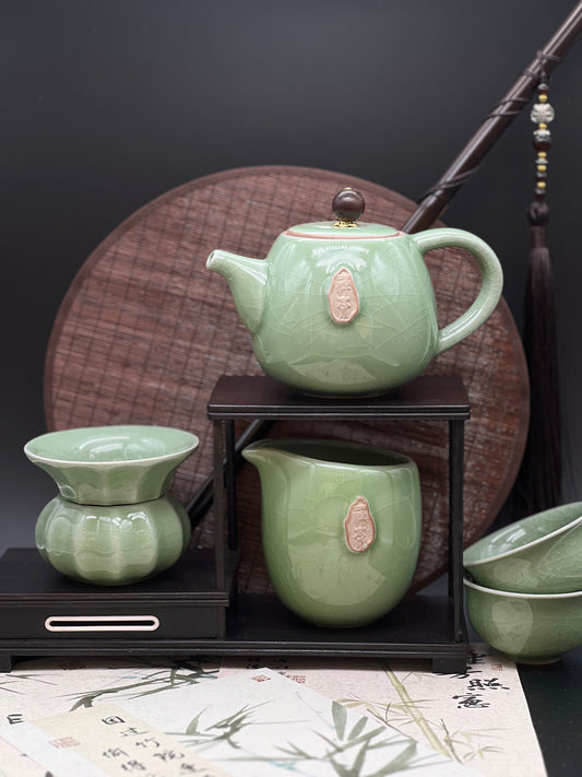 Longquan Celadon Tea Set