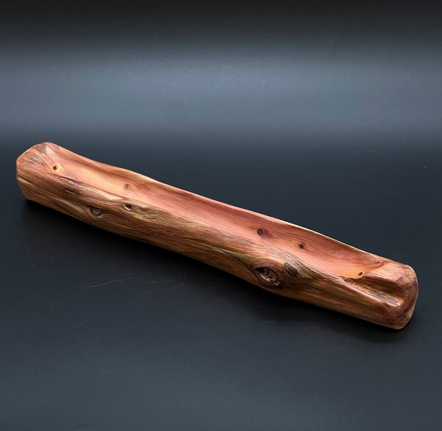 Natural Wood Incense Stick Holder