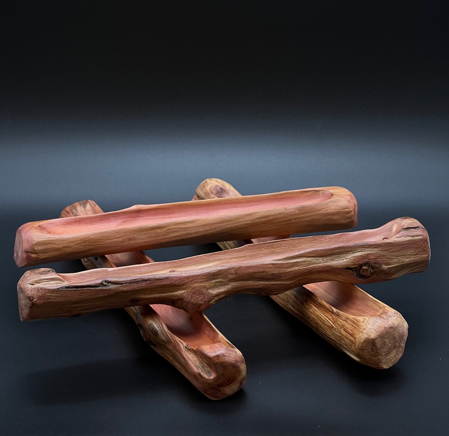 Natural Wood Incense Stick Holder
