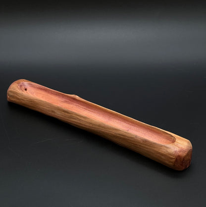 Natural Wood Incense Stick Holder