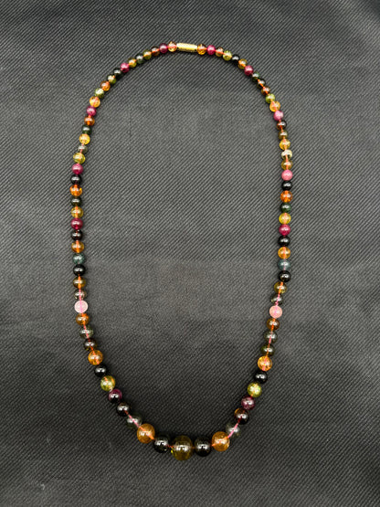 Tourmaline Beads Necklace